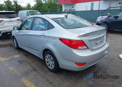 2015 Hyundai Accent Gls из США, поврежденный, VIN KMHCT4AE9FU881333